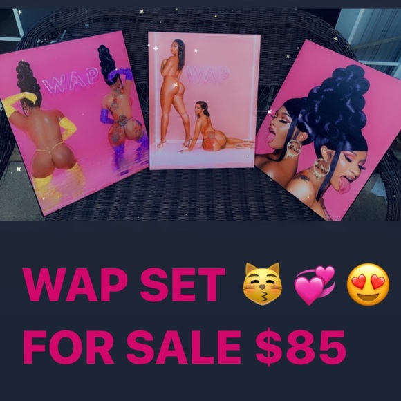 WAP canvas set 16x20 in size.